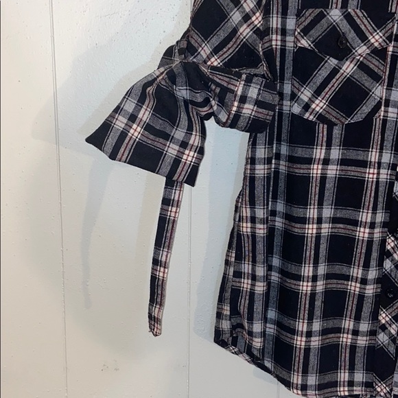 Love Tree plaid button down - Picture 5 of 10